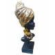Statueta Decorativa, Africana, Auriu, 23 cm, LY239X