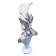 Statueta Decorativa, Bust femeie soldat, Alb, 32 cm, DO23X