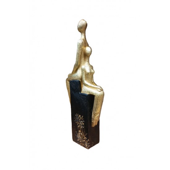 Statueta Decorativa,  Femeie si Barbat, 22 cm,  ZO105SD