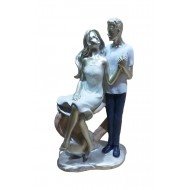 Statueta Decorativa Indragostiti, Love, 28 cm, 101SA Statueta Decorativa Indragostiti, Love, 28 cm, 101SA