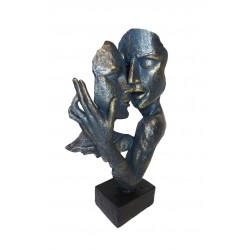 Statueta Decorativa Masca, Duet, 31 cm, 208SX