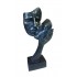 Statueta Decorativa Masca, Indragostiti, Negru, 193SX-1