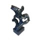 Statueta Decorativa Masca, Indragostiti, Negru, 27 cm, 065SX