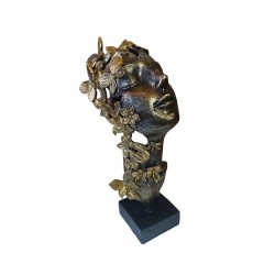 Statueta Decorativa Masca, Woman Butterfly, 32 cm, 038SX