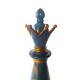 Statueta, Piesa de sah, Regina, Albastru, 39 cm, SR1653