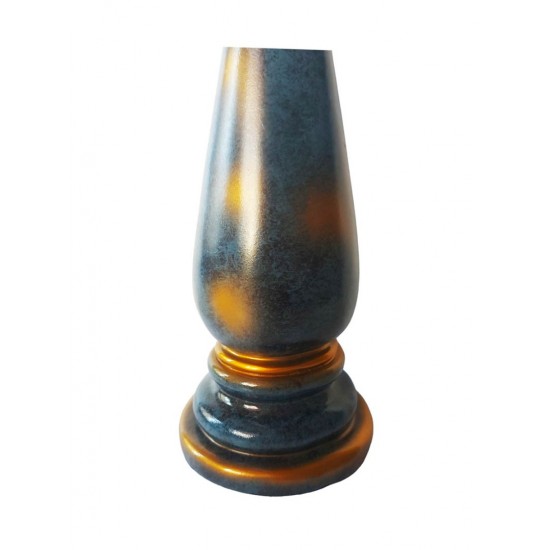 Statueta, Piesa de sah, Regina, Albastru, 39 cm, SR1653