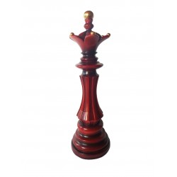 Statueta, Piesa de sah, Regina, Visiniu, 35 cm, 0182A-2