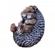 Statueta decorativa, Arici, Gri, 24 cm, DV06-8A