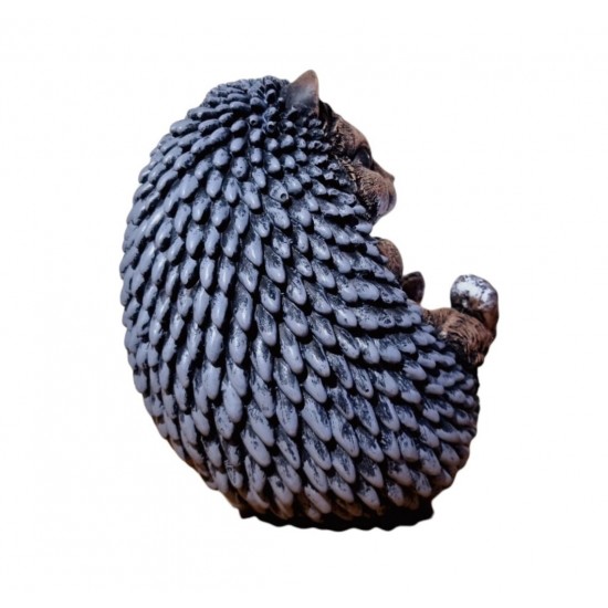 Statueta decorativa, Arici, Gri, 24 cm, DV06-8A