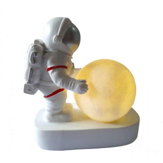Statueta decorativa, Astronaut, Alb, 16 cm, GX2000 Statueta decorativa, Astronaut, Alb, 16 cm, GX2000