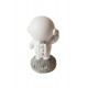 Statueta decorativa, Astronaut pe asteroid, Gri, 11 cm, DY202-7A