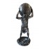 Statueta decorativa, Atlas, Argintiu, 29 cm, GXL020