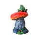 Statueta decorativa, Broasca pe ciuperca, Multicolor, 25 cm, DV56-12 Statueta decorativa, Broasca pe ciuperca, Multicolor, 25 cm, DV56-12