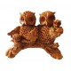 Statueta decorativa, Bufnite, Maro, 14 cm, 33286MB