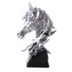 Statueta decorativa, Cal, Argintiu, 41 cm, BL551L Statueta decorativa, Cal, Argintiu, 41 cm, BL551L