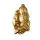 Statueta decorativa, Cal si manz,  Auriu, 13 cm, XQ202149