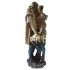 Statueta decorativa, Cuplu de Indragostiti, Multicolor, 30 cm, GXL001