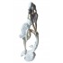 Statueta decorativa, Femeie, Alb, 30 cm, F336