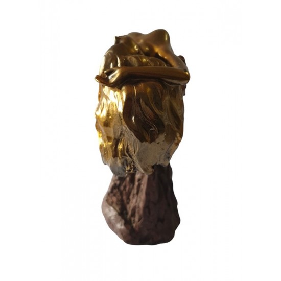 Statueta decorativa, Femeie, Auriu, 17 cm, GXL003 Statueta decorativa, Femeie, Auriu, 17 cm, GXL003