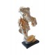 Statueta decorativa, Indragostiti, Argintiu, 25 cm, CQ5952