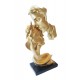 Statueta decorativa, Indragostiti, Auriu, 25 cm, CQ5952-1