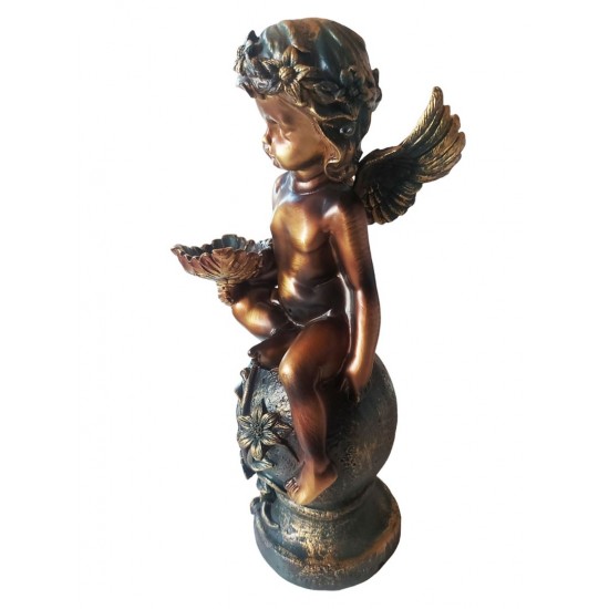 Statueta decorativa, Inger, Maro, 35 cm, L3245X Statueta decorativa, Inger, Maro, 35 cm, L3245X