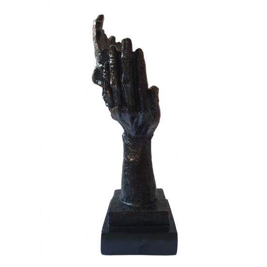 Statueta decorativa, Masca, Negru, 33 cm, HC303L Statueta decorativa, Masca, Negru, 33 cm, HC303L
