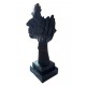 Statueta decorativa, Masca, Negru, 33 cm, HC303L Statueta decorativa, Masca, Negru, 33 cm, HC303L