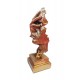 Statueta decorativa masca, Nu vad, Gold, 33 cm, HC3021X