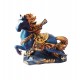 Statueta in forma de Cal, Albastru, 26 cm, TT031