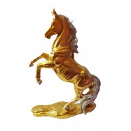 Statueta in forma de Cal, Auriu, 35 cm, TZ543A Statueta in forma de Cal, Auriu, 35 cm, TZ543A