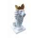 Statueta in forma de Leu, Alb, 34 cm, 625LD Statueta in forma de Leu, Alb, 34 cm, 625LD