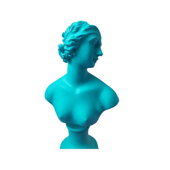 Statueta nud, Turcoaz, 45 cm, 1073XD Statueta nud, Turcoaz, 45 cm, 1073XD
