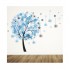 Sticker decorativ Copacelul zapezii,albastru 112 cm