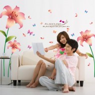 Sticker decorativ, Crin roz  195 cm, 98STK