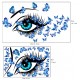 Sticker decorativ, Eye blue 80 cm, 150STK Sticker decorativ, Eye blue 80 cm, 150STK