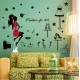 Sticker decorativ, Fashion girl 105cm, 156STK Sticker decorativ, Fashion girl 105cm, 156STK