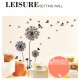 Sticker decorativ, Flower black 165 cm, 79STK