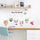 Sticker decorativ, Flowers 139 cm, 81STK