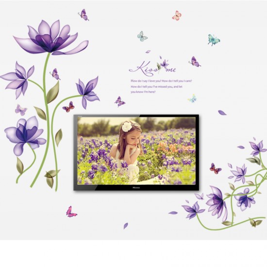 Sticker decorativ, Kiss me 170 cm, 74STK