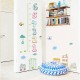 Sticker decorativ, Masuratoare cu animalute 125 cm, 142STK Sticker decorativ, Masuratoare cu animalute 125 cm, 142STK