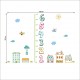 Sticker decorativ, Masuratoare cu animalute 125 cm, 142STK Sticker decorativ, Masuratoare cu animalute 125 cm, 142STK