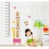 Sticker decorativ, Masuratoare cu animalute 140 cm, 132STK