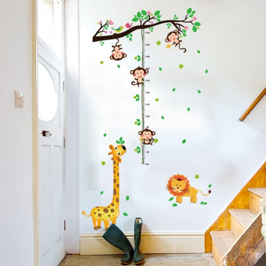 Sticker decorativ, Masuratoare cu animalute, 150 cm, 90STK