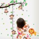 Sticker decorativ, Masuratoare cu animalute, 150 cm, 90STK