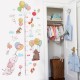 Sticker decorativ, Masuratoare cu animalute, 155 cm, 85STK