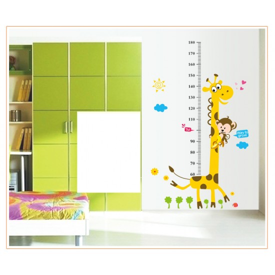 Sticker decorativ, Masuratoare cu animalute 180 cm, 131STK