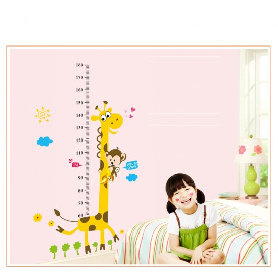 Sticker decorativ, Masuratoare cu animalute 180 cm, 131STK