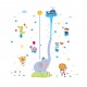 Sticker decorativ, Masuratoare cu animalute, 192 cm, 83STK
