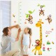 Sticker decorativ Masuratoare cu animalute,galben 145 cm, 54STK Sticker decorativ Masuratoare cu animalute,galben 145 cm, 54STK